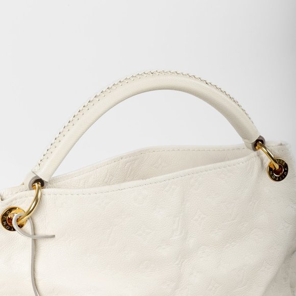 Louis Vuitton White Monogram Empreinte Artsy MM - Picture 8 of 13